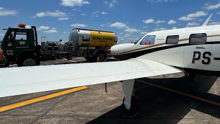 Takeoff from Uruguaiana to Passo Fundo Brazil [upl. by Orban]