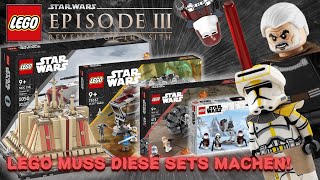 LEGO MUSS DIESE SETS ZUM 20TH ANNIVERSARY VON STAR WARS EP III MACHEN 🤩 [upl. by Aehtrod]