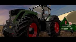 FS17 THE TOYS OF BIG BOYS  5 X Fendt 939 Krone HDP 2  Straw harvest Addon [upl. by Camroc]