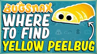 WHERE TO FIND AND HOW TO CATCH A YELLOW PEELBUG IN BUGSNAX  SUGARPINE WOODS  BUGAPEDIA [upl. by Pillihpnhoj373]