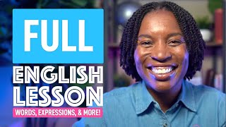 FULL ENGLISH LESSON  ENGLISH WORDS AND EXPRESSIONS YOU MUST KNOW ABOUT PRODUCTIVITY [upl. by Elegna]