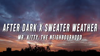 Mr Kitty The Neighbourhood  After Dark X Sweater Weather TikTok Mashup Lyrics [upl. by Libby101]