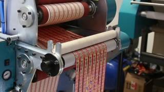 PP002 heat press for sublimation printing lanyards on both sides [upl. by Ennovart]