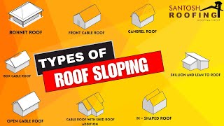 Types of Roof Sloping  Hindi  Call us on 91 9604629995 santoshroofing roofingcontractors [upl. by Stanfield380]