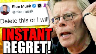 Stephen King Faces INSANE BACKLASH After DISGUSTING TWEETS Exposed [upl. by Anivas209]