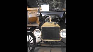 A 1915 Model T Start Up using the hand crank [upl. by Rockie980]