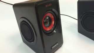 Unboxing  Altavoces Tacens Mars MS1 PCBox Gaming [upl. by Radborne]