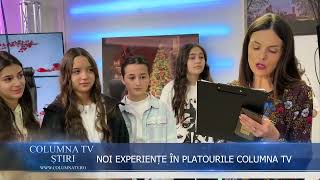 NOI EXPERIENȚE ÎN PLATOURILE COLUMNA TV [upl. by Caron]