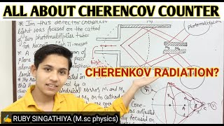 CHERENKOV counter cherenkov radiationprincipleworkingconstructionadvantage and disadvantages [upl. by Rao353]