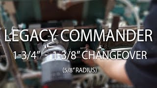 Legacy Commander 58quot Radius Changeover 138quot door [upl. by Airol]