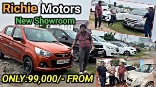 Richie Motors New Showroom Dhamaka Price🔥Innova 25 Lakh  Tata NexonPoloAlto K10EcosportsRitz [upl. by Asira]