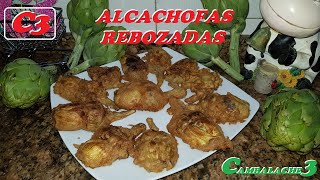 ALCACHOFAS REBOZADAS LAS DE MI MADRE [upl. by Pang646]