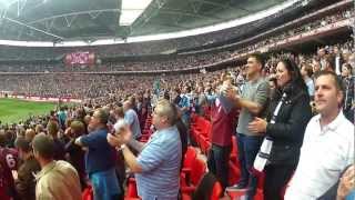 West Ham United  Im Forever Blowing Bubbles  NPower Playoff Final 2012 [upl. by Eifos337]