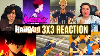 REACTING to 3x3 Haikyuu TSUKKI STEPS UP First Time Watching Sports Anime [upl. by Eliga130]