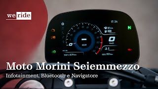 Moto Morini Seiemmezzo 2024  Infotainment Tutorial Bluetooth e Navigatore [upl. by Boyd]