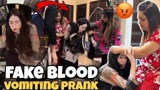 Blood Prank on Mom Gone Extremely wrong 😱  Mama naraz ho gayi 😭 [upl. by Lesly]