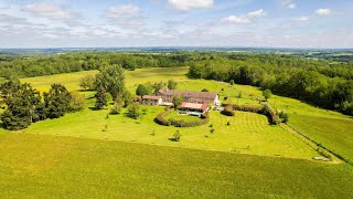 Stunning Renovated Estate with Gîtes Barns amp 24ha Land in Tranquil Rural Location [upl. by Assyli]