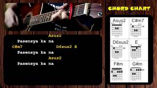 Pasensya Ka Na by Silent Sanctuary  Guitar Chords [upl. by Canfield]