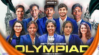 Chess Olympiad 2024 Round 8  India vs Iran Open India vs Poland Women [upl. by Cichocki459]