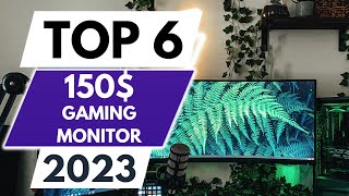 Top 6 BEST GAMING MONITOR UNDER 150 in 2023 [upl. by Vandervelde601]