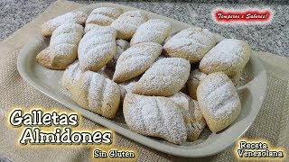 GALLETAS ALMIDONES DE MAICENA sin Gluten receta Venezolana [upl. by Nytsyrk]