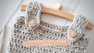 ¡HERMOSO PATRÓN DE CROCHET chaquetita o cardigan con gorrito tejido con ganchillo AJUAR PARA BEBE [upl. by Aicileb]