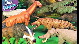 8 Weird Prehistoric Animals Facts  Daeodon Megatherium Paraceratherium Andrewsarchus [upl. by Birdie]