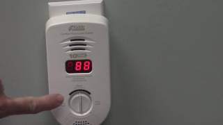 Kidde Carbon Monoxide Alarm Model KNCOPDP10YB [upl. by Ynittirb129]