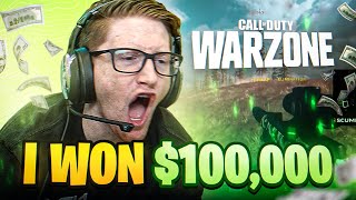 Winning 100000 On Warzone [upl. by Aicercal]