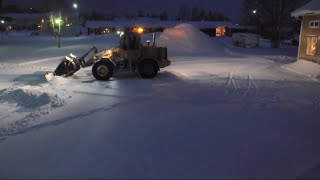 Volvo L70D  Snow clearing [upl. by Sarine]