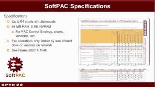 Introduction to Opto 22 SoftPAC [upl. by Nednal605]