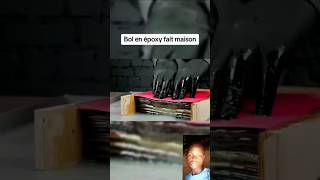 Bol en époxy fait maison creative funny prank fashion fabrication shorts [upl. by Aihsiyt]