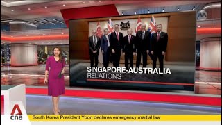 Singapore and Australia to deepen ties expand cooperation to new areas [upl. by Arly]