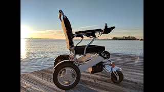 Electra7 HD Fold Up Power Wheelchair Preview [upl. by Aitnohs]