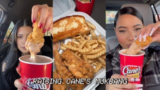 raising canes mukbang asmr [upl. by Aniahs]