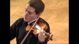 J S Bach Partita for solo violin in d minor 5th mov Ciaccona part1 Kristóf Baráti [upl. by Haleehs]