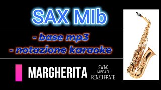 MARGHERITA  swing per SAX MIb [upl. by Spence]