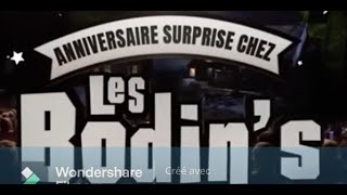 Les bodins anniversaire surprise partie 1 [upl. by Lehplar]