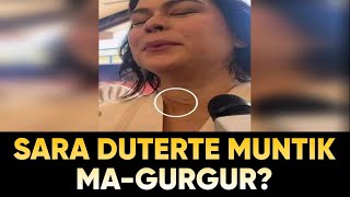 SARA DUTERTE NAGSALITA NA BAKIT MAY SUGAT SA LEEG MGA NETIZENS NAG REACT [upl. by Gnoud751]