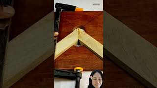 Life hack🔥woodworking joinery joinerywork wood satisfying diy shorts short wooden woodwork [upl. by Shuping521]