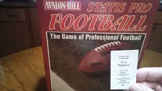 STATIS PRO FOOTBALL TERRITORIAL DRAFT PHILADELPHIA STARS USFL PART 2 [upl. by Sessler]