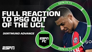 FULL REACTION Mbappe amp PSG OUT of Champions League Dortmund to the Final  ESPN FC [upl. by Tse]