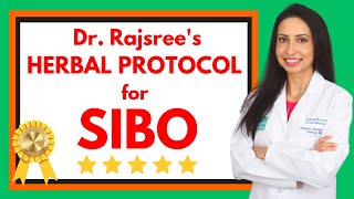 Dr Rajsrees Herbal Protocol for SIBO Treat Your Gas Bloating and IBS [upl. by Bevers38]