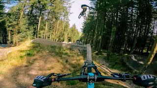 RIDING INSANE NEW DOWNHILL MTB JUMPS [upl. by Ridgley588]