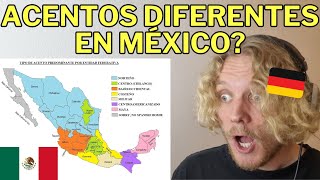 🇲🇽 Extranjero escucha ACENTOS DIFERENTES DE MÉXICO [upl. by Ecinerev]