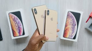 Gold iPhone Xs Max Unboxing [upl. by Turley]