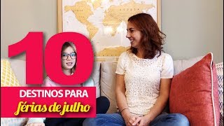 Férias de Julho 10 destinos no Brasil [upl. by Jeffries]