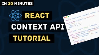 React Context API Tutorial For Beginners  useContext Hook  React State Management With Context API [upl. by Asaeret]