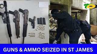 Three Rifles One Handgun Seized In St JamesJBNN [upl. by Yenar379]