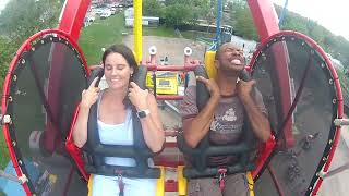 Minnesota State Fair Opening Day 2022  Skyscraper Ride POV [upl. by Nnyleve776]